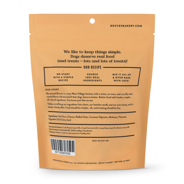 Bocce's Bakery Cheese Soft & Chewy Dog Treats