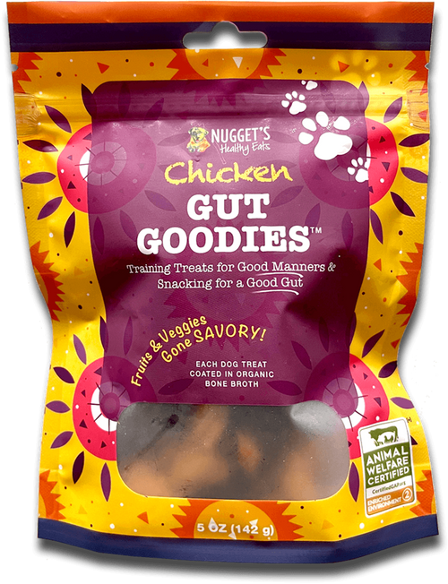 Nuggets Healthy Eats Chicken Gut Goodies Dog Treats