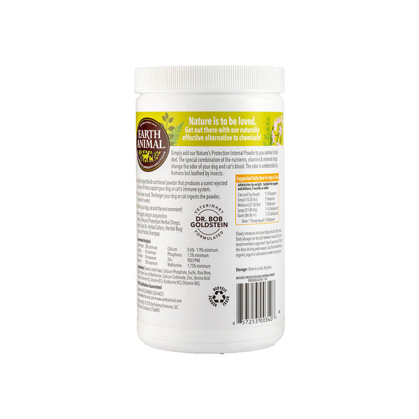 Earth Animal Nature's Protection Flea & Tick Daily Herbal Internal Powder