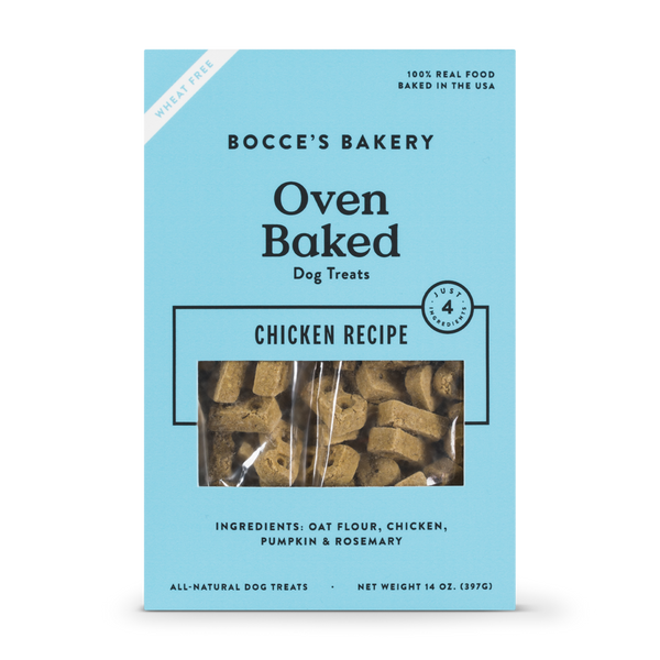 Bocce's Bakery Chicken Recipe Oven Baked Dog Treats