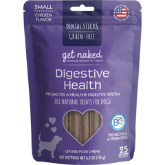 Get Naked Dental Sticks Digestive Health Dog Treats