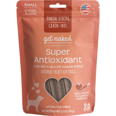 Get Naked Dental Sticks Super Antioxidant Dog Treats