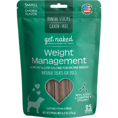 Get Naked Dental Sticks Weight Management Dog Treats
