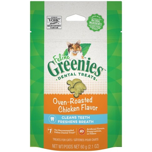 Greenies Feline Chicken Flavor Dental Cat Treats
