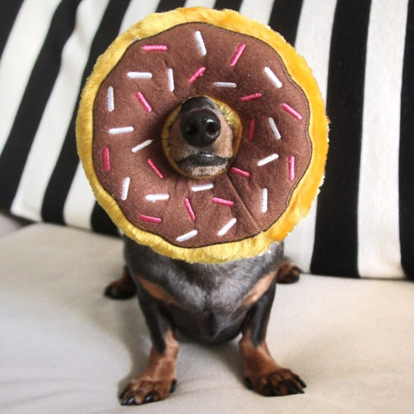 Zippy Paws Donutz - Chocolate Dog Toy