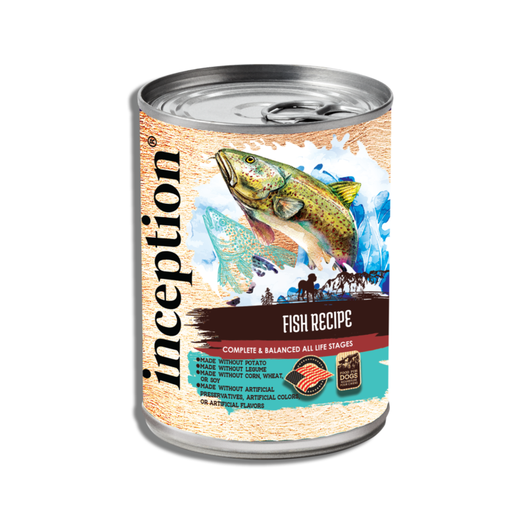 Inception Fish Recipe Canned Dog Food Pet Oasis