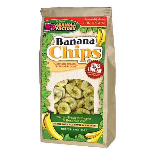 K9 Granola Factory Banana Chips Dog Treats