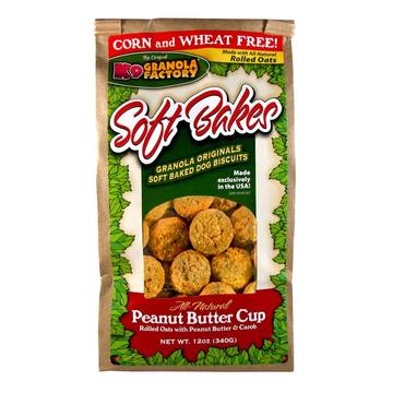 K9 Granola Factory Soft Bakes Peanut Butter Cup Dog Treats