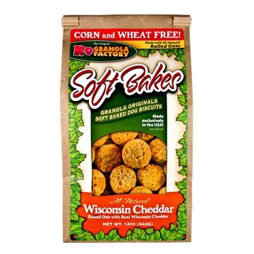 K9 Granola Factory Soft Bakes Wisconsin Cheddar Dog Treats