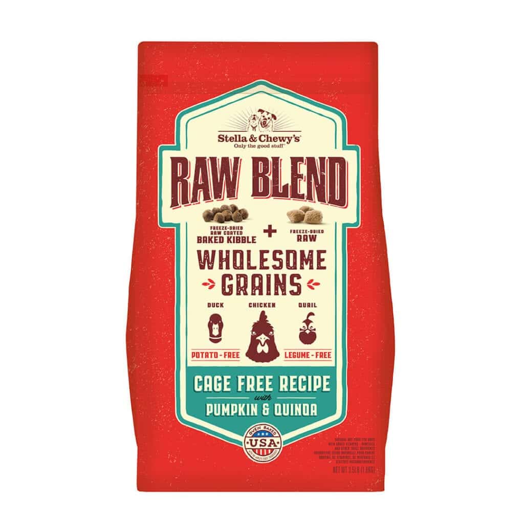 Stella & Chewy's Raw Blend Wholesome Grains Cage Free Recipe Dog Food
