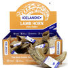 Icelandic Lamb Horn Dog Chew