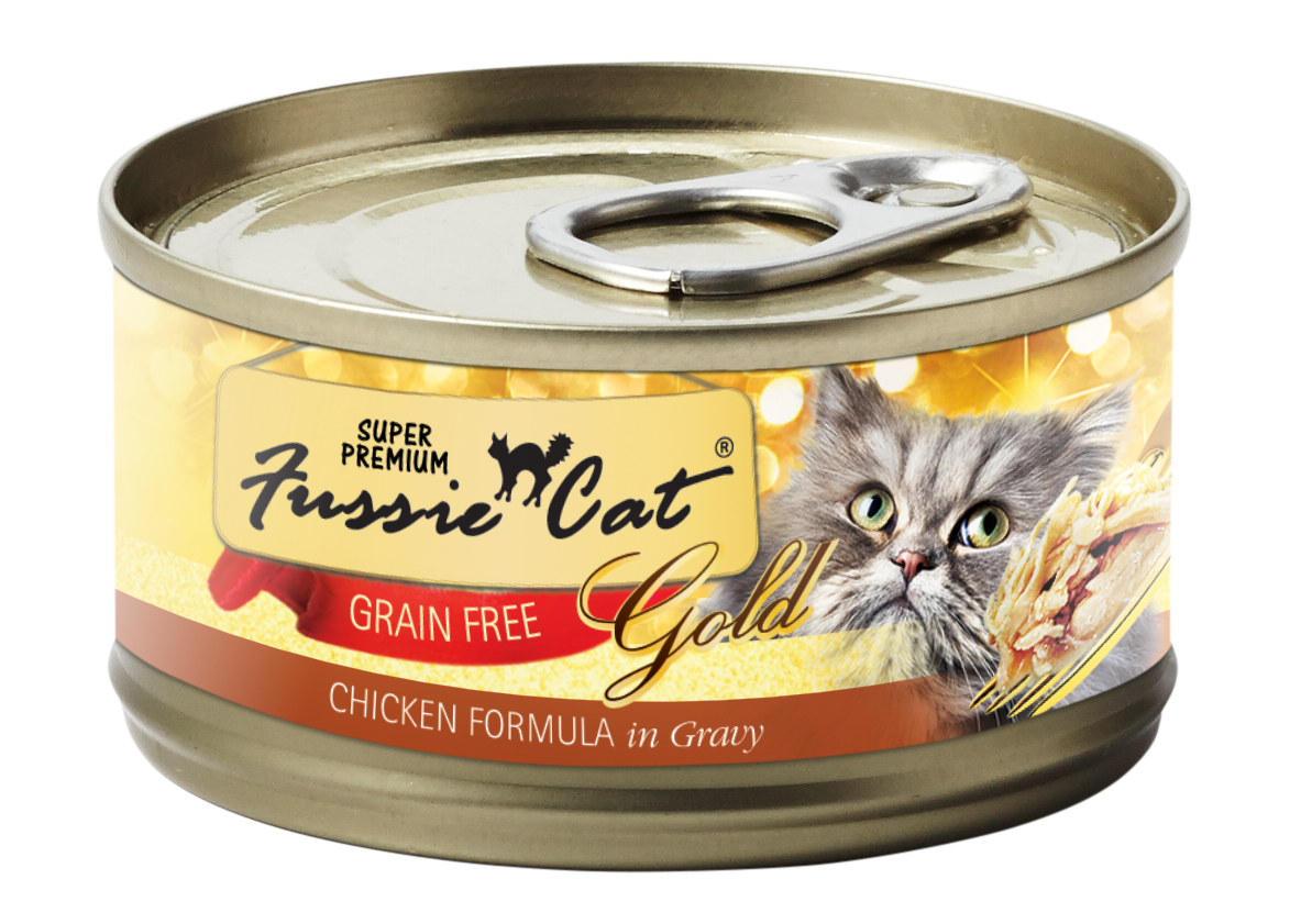 Fussie Cat Super Premium Chicken Formula In Gravy Canned Cat Food