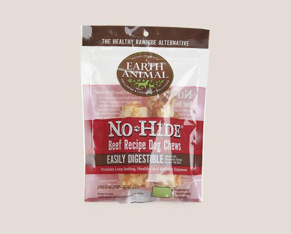 Earth Animal Beef No-Hide Wholesome Chews Dog Treats