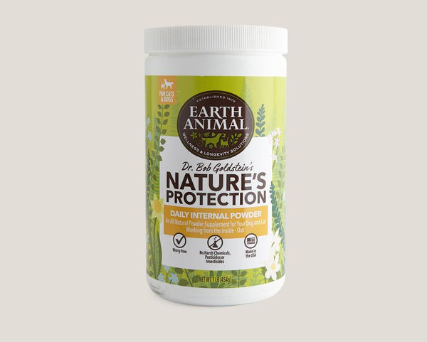 Earth Animal Nature's Protection Flea & Tick Daily Herbal Internal Powder