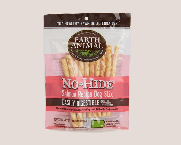 Earth Animal Salmon No-Hide Stix Dog Treats