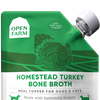Open Farm Homestead Turkey Bone Broth for Dogs & Cats