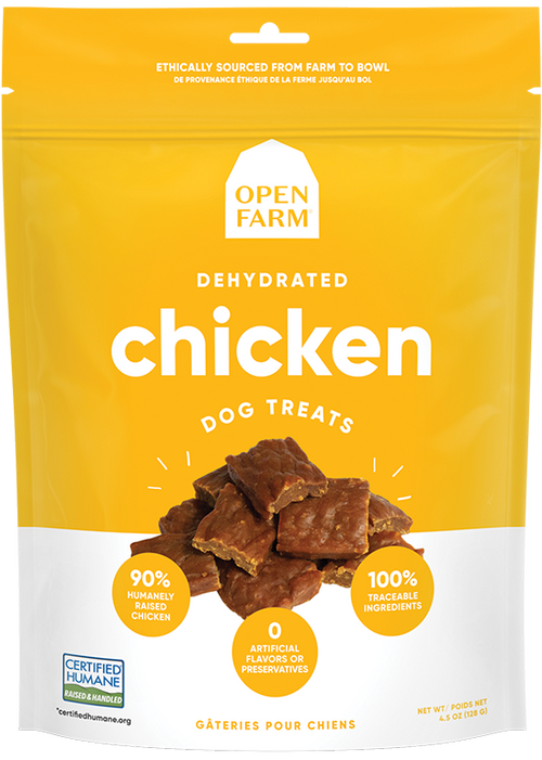 Open Farm Dehydrated Chicken Dog Treats