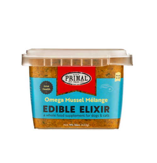 Primal Edible Elixir Omega Mussel Topper