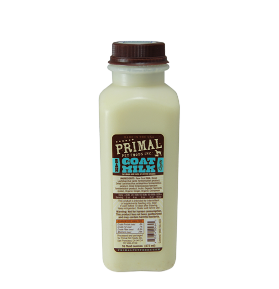 Primal Raw Frozen Original Goat's Milk