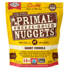 Primal Raw Freeze Dried Rabbit Nuggets Dog Food