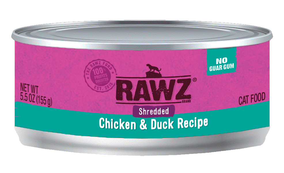 Rawz Chicken & Duck Canned Cat Food
