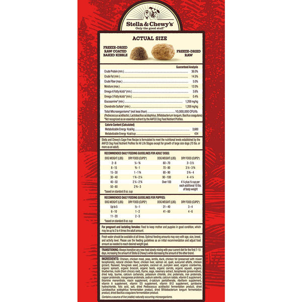 Stella & Chewy's Cage-Free Raw Blend Dog Food