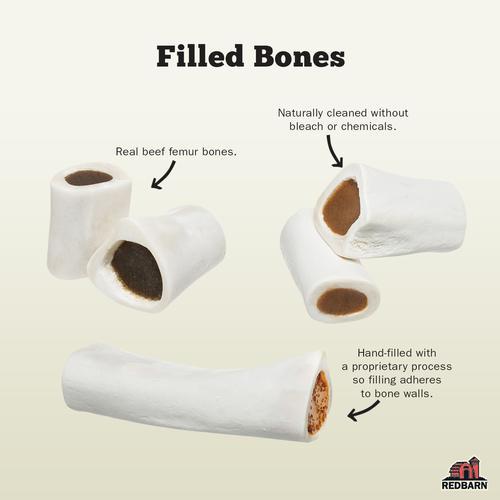 Redbarn Peanut Butter Filled Bone Dog Treat