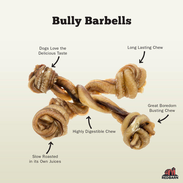 Redbarn Bully Barbells Dog Treats