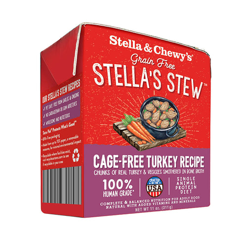 Stella & Chewy's Cage-Free Turkey Stew Dog Food