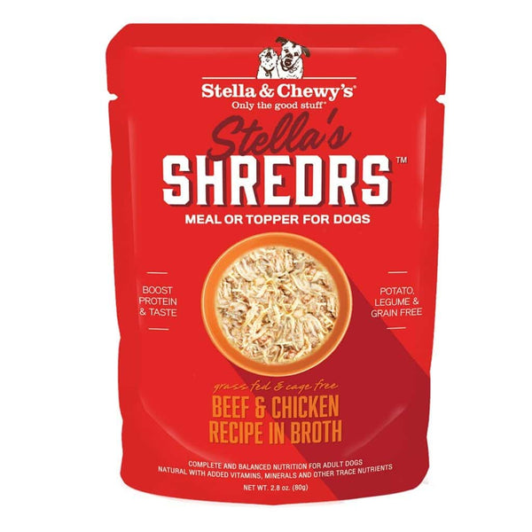 Stella & Chewy's Shredrs Beef & Chicken Dog Topper
