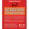 Stella & Chewy's Grass-Fed Beef Topper Dog Broth