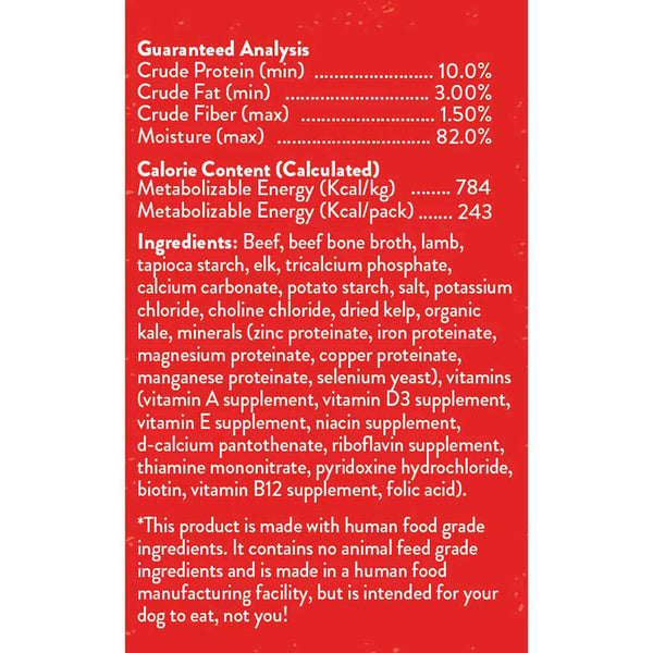 Stella & Chewy's Red Meat Medley Stew Dog Food