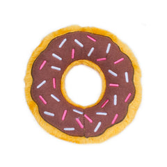 Zippy Paws Chocolate Donut Dog Toy