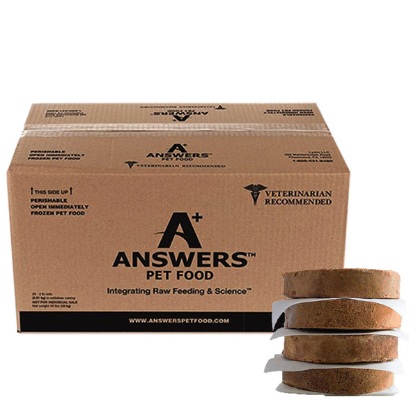 Answers Detailed Beef Bulk 20 lb Raw Dog Food