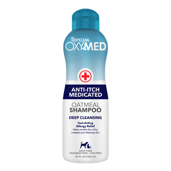 Tropiclean Oxymed Anti-Itch Oatmeal Shampoo For Pets