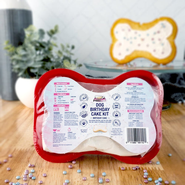 Puppy Cake Dog Birthday Cake Kit - Birthday Cake