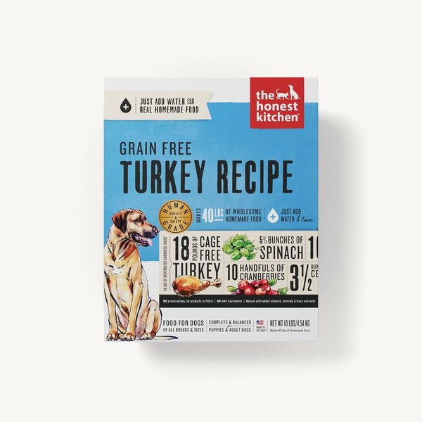 The Honest Kitchen Dehydrated Grain Free Turkey Recipe Dog Food