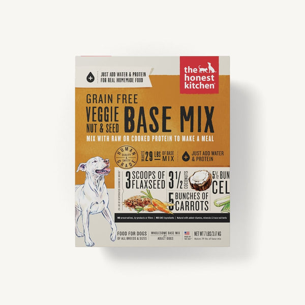 The Honest Kitchen Dehydrated Grain Free Veggie, Nut & Seed Base Mix Dog Food
