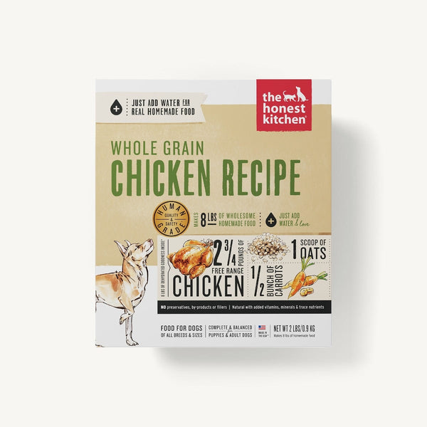 The Honest Kitchen Dehydrated Whole Grain Chicken Recipe Dog Food