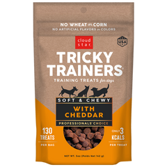 Cloud Star Tricky Trainer Soft & Chewy Cheddar Dog Treats