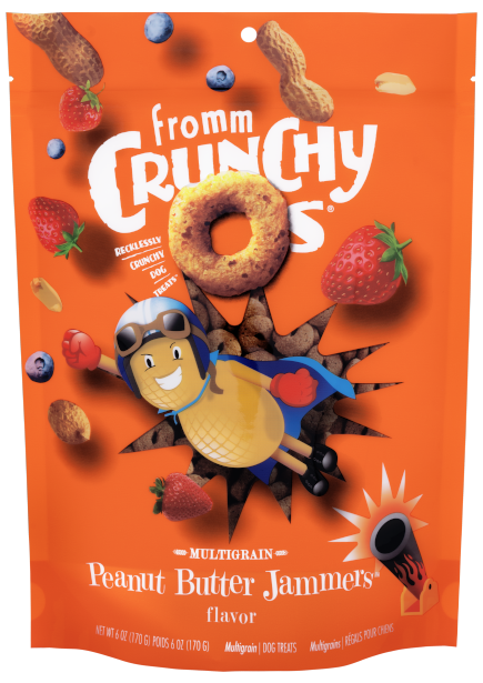Fromm Crunchy O's Peanut Butter Jammer Dog Treats