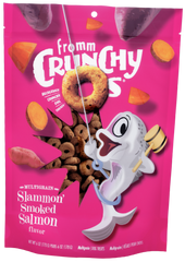 Fromm Crunchy O's Slammon Smoked Salmon Dog Treats