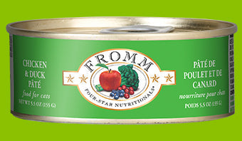 Fromm Four Star Chicken & Duck Pate Canned Cat Food