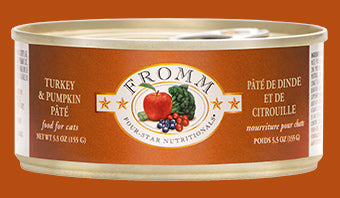 Fromm Four Star Turkey & Pumpkin Pate Canned Cat Food