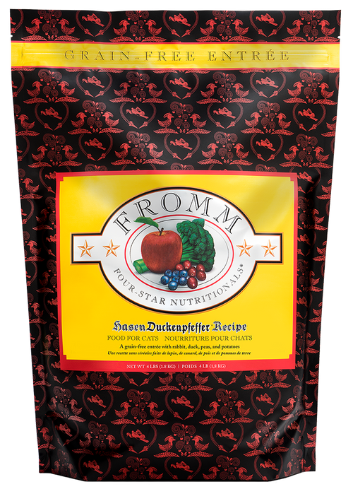 Fromm Four Star Hasen Duckenpfeffer Recipe Cat Food