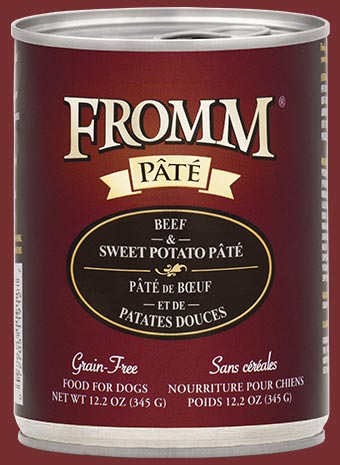 Fromm Beef & Sweet Potato Pate Canned Dog Food