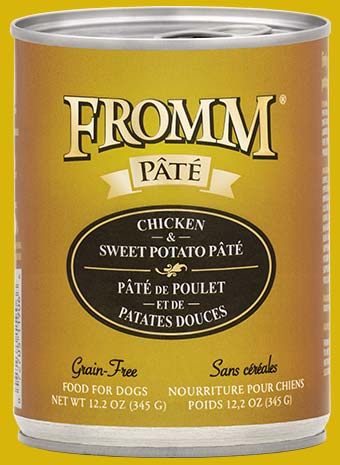 Fromm Chicken & Sweet Potato Pate Canned Dog Food