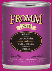Fromm Gold Salmon & Chicken Pate Canned Dog Food