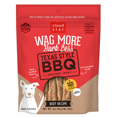 Cloud Star Wag More Bark Less Texas BBQ Gourmet Jerky Dog Treats