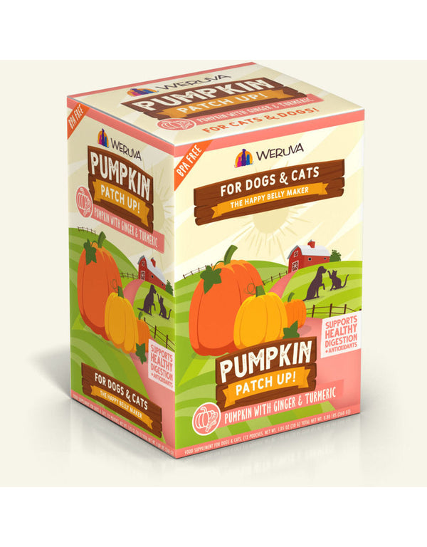 Weruva Pumpkin Patch Up! Pouch | Pumpkin W/ Ginger & Tumeric
